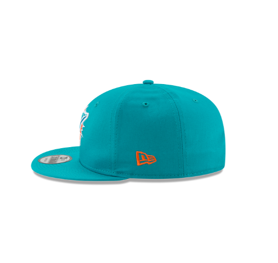 Miami Dolphins New Era Teal 9FIFTY Snapback