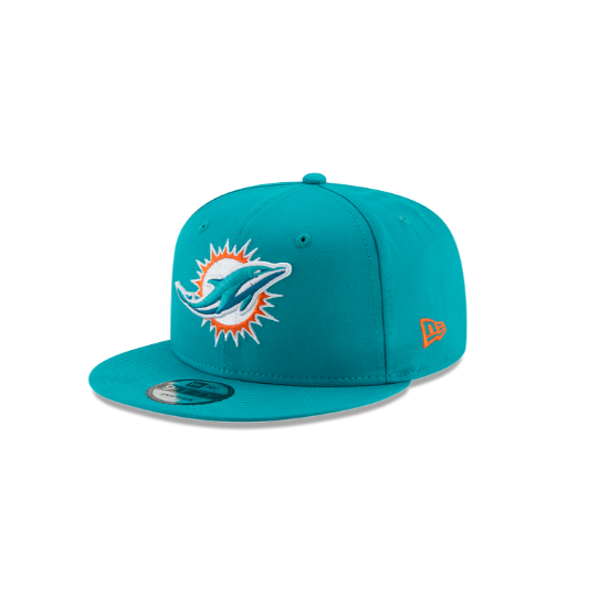 Miami Dolphins New Era Teal 9FIFTY Snapback