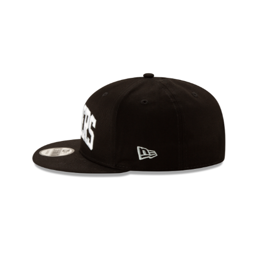 Las Vegas Raiders New Era Black & Black 9FIFTY Snapback