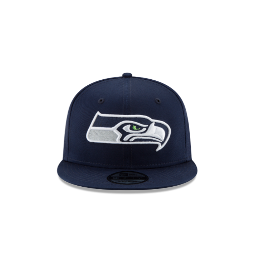 Seattle Seahawks New Era Team Basic Navy 9Fifty Snapback
