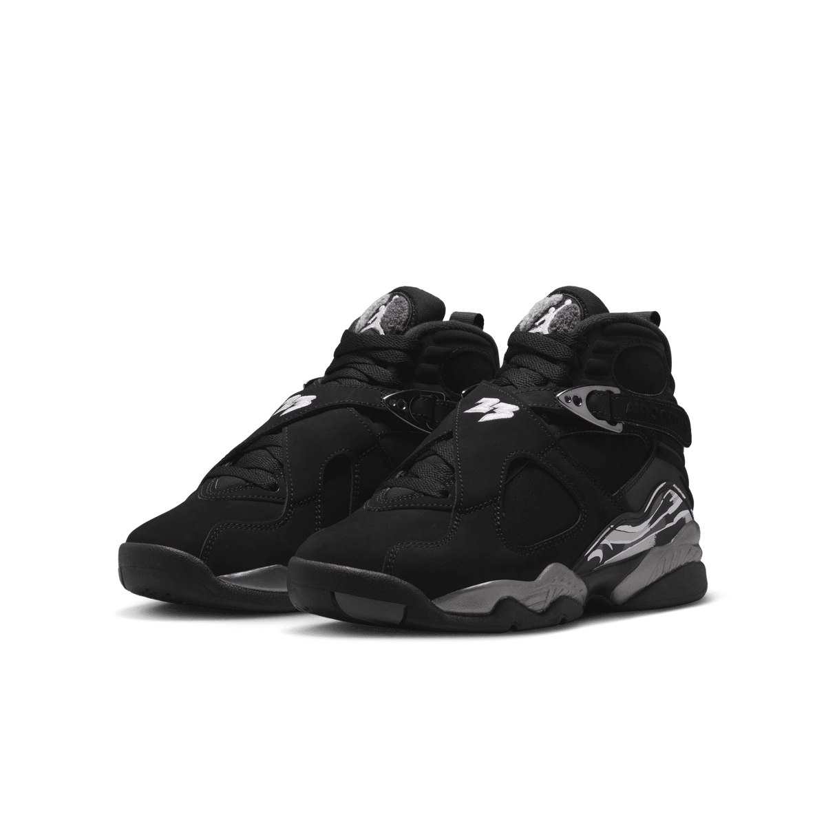Big Kids' Air Jordan 8 Retro "Chrome"