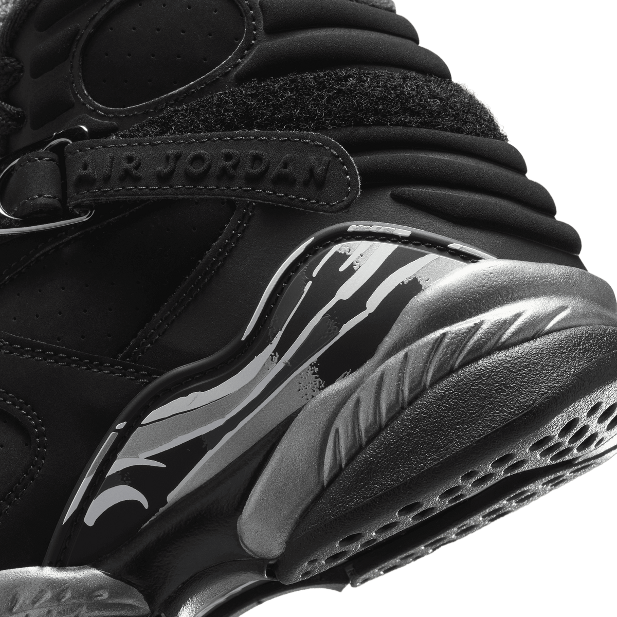 Big Kids' Air Jordan 8 Retro "Chrome"