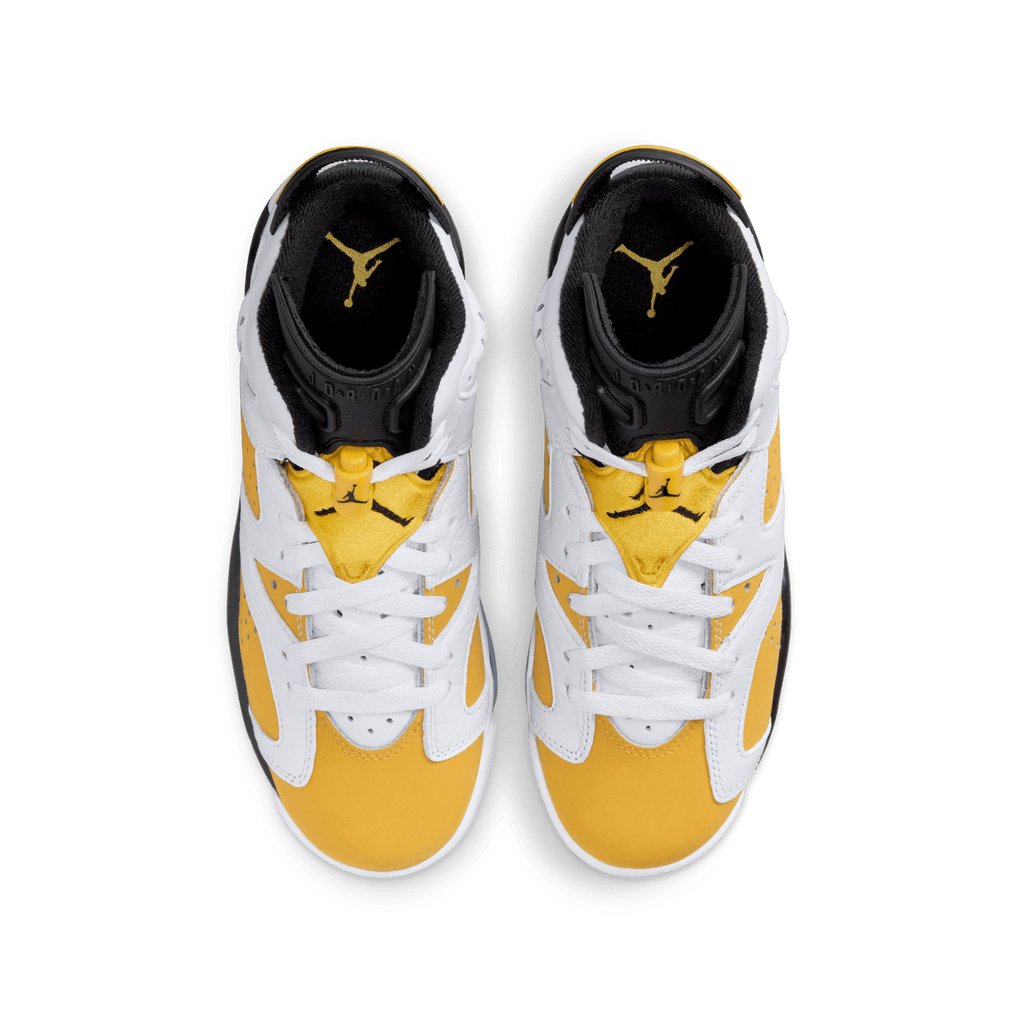 Big Kids' Air Jordan 6 Retro "Yellow Ochre"