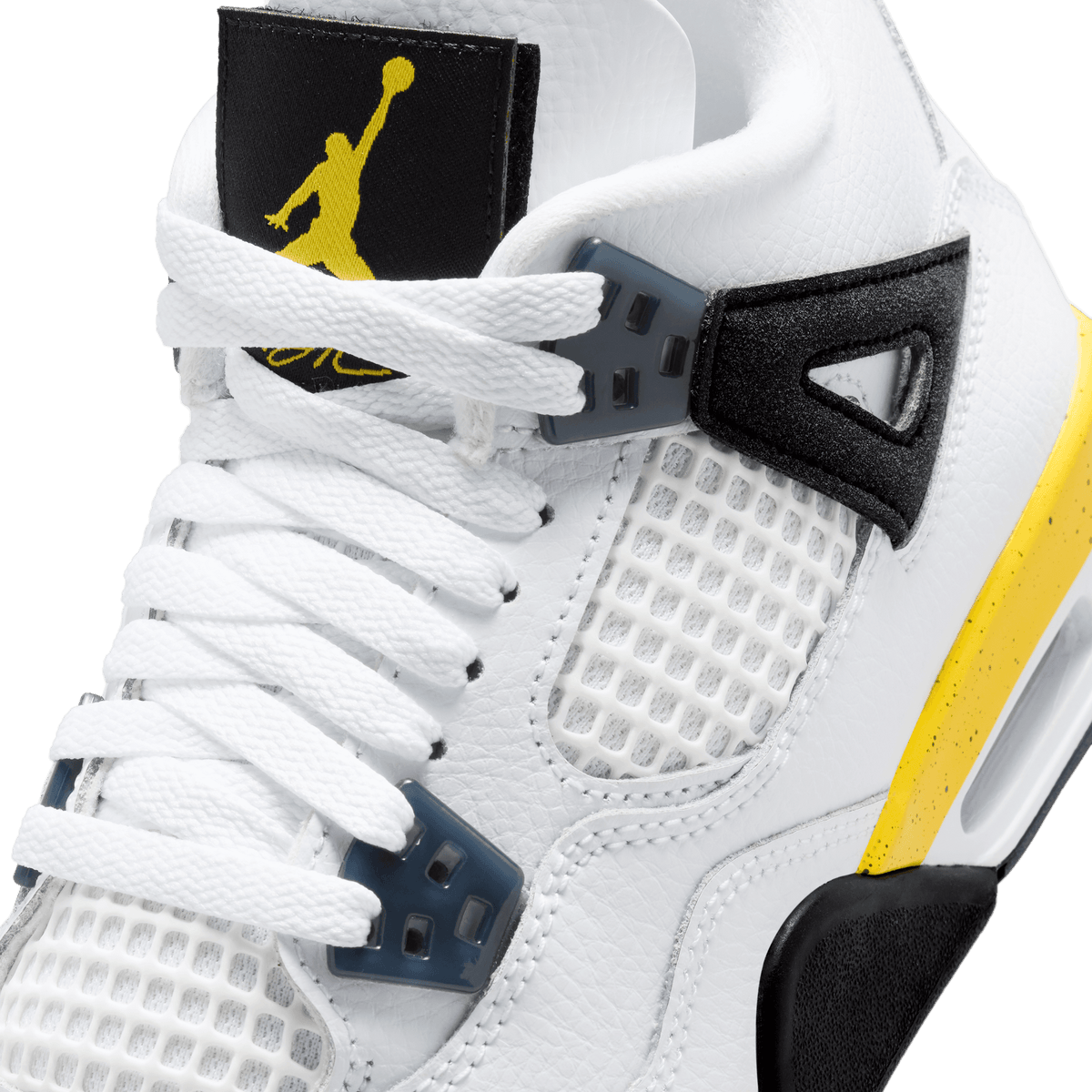 Big Kids' Air Jordan 4 Retro "Tour Yellow"