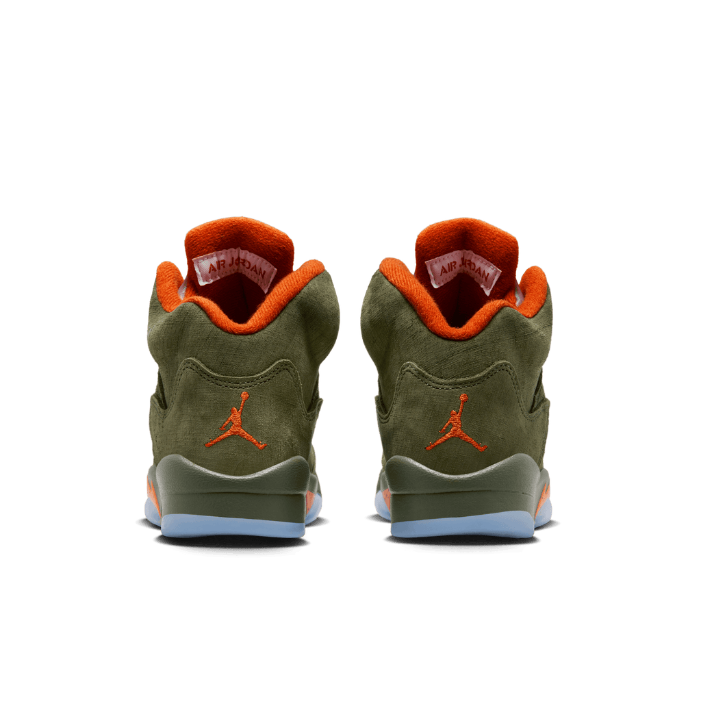 Big Kids' Air Jordan 5 Retro "Olive"