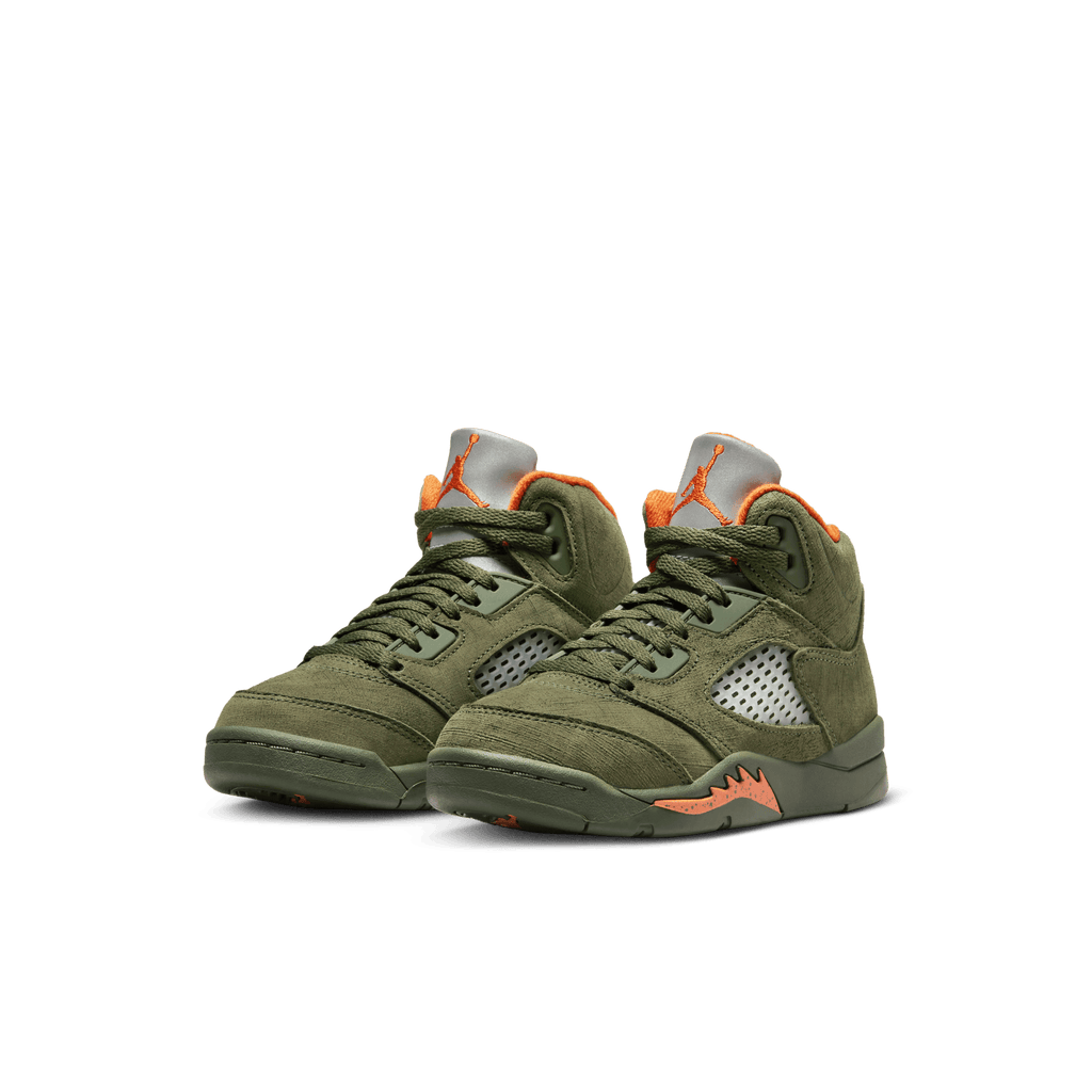 Little Kids' Jordan 5 Retro "Olive"