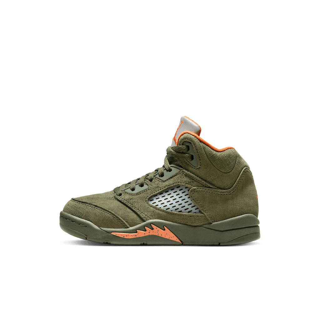 Little Kids' Jordan 5 Retro "Olive"