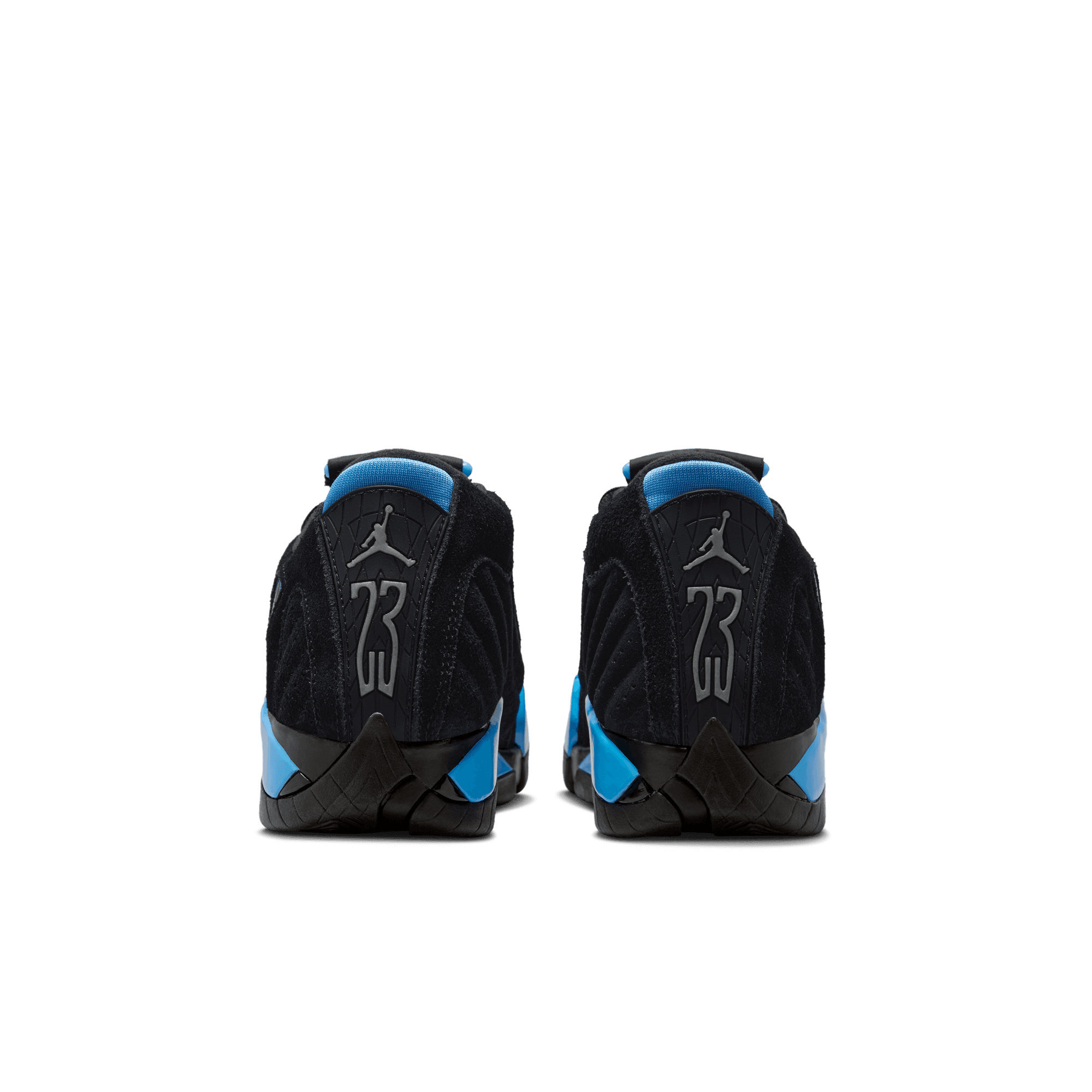 Big Kids' Air Jordan 14 Retro "Black University Blue" (Unisex)