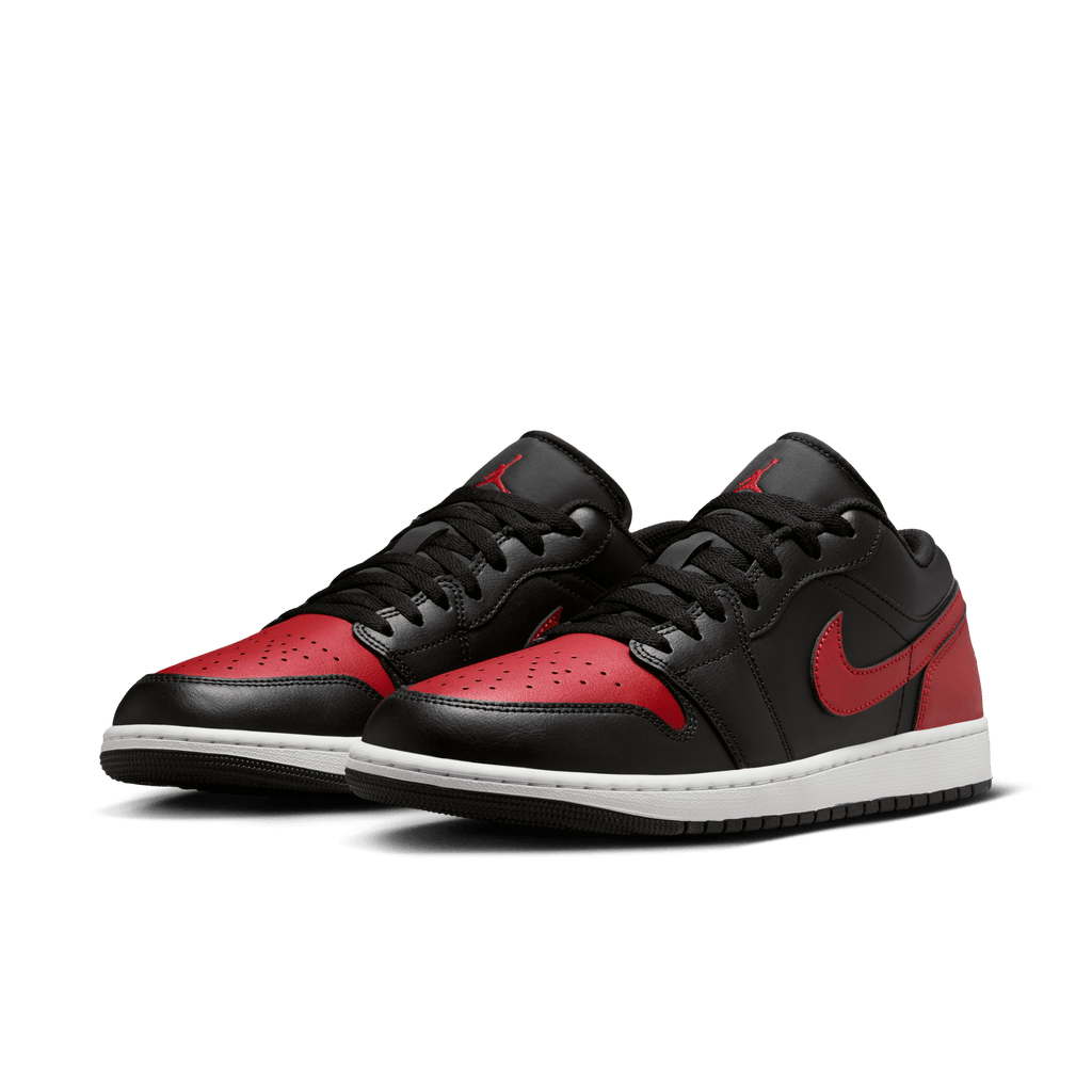 Men's Air Jordan 1 Low "Black Varsity Red"