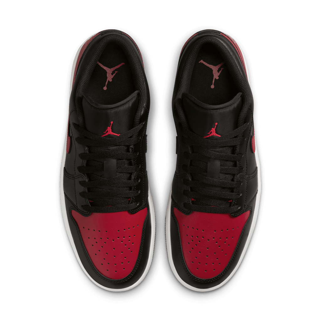 Men's Air Jordan 1 Low "Black Varsity Red"