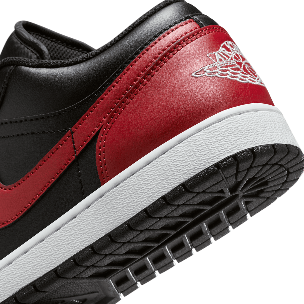 Men's Air Jordan 1 Low "Black Varsity Red"