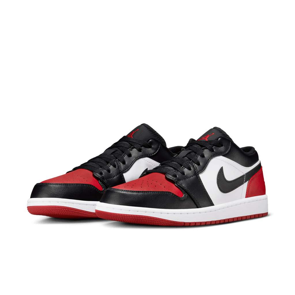 Men's Air Jordan 1 Low "Bred Toe 2.0"