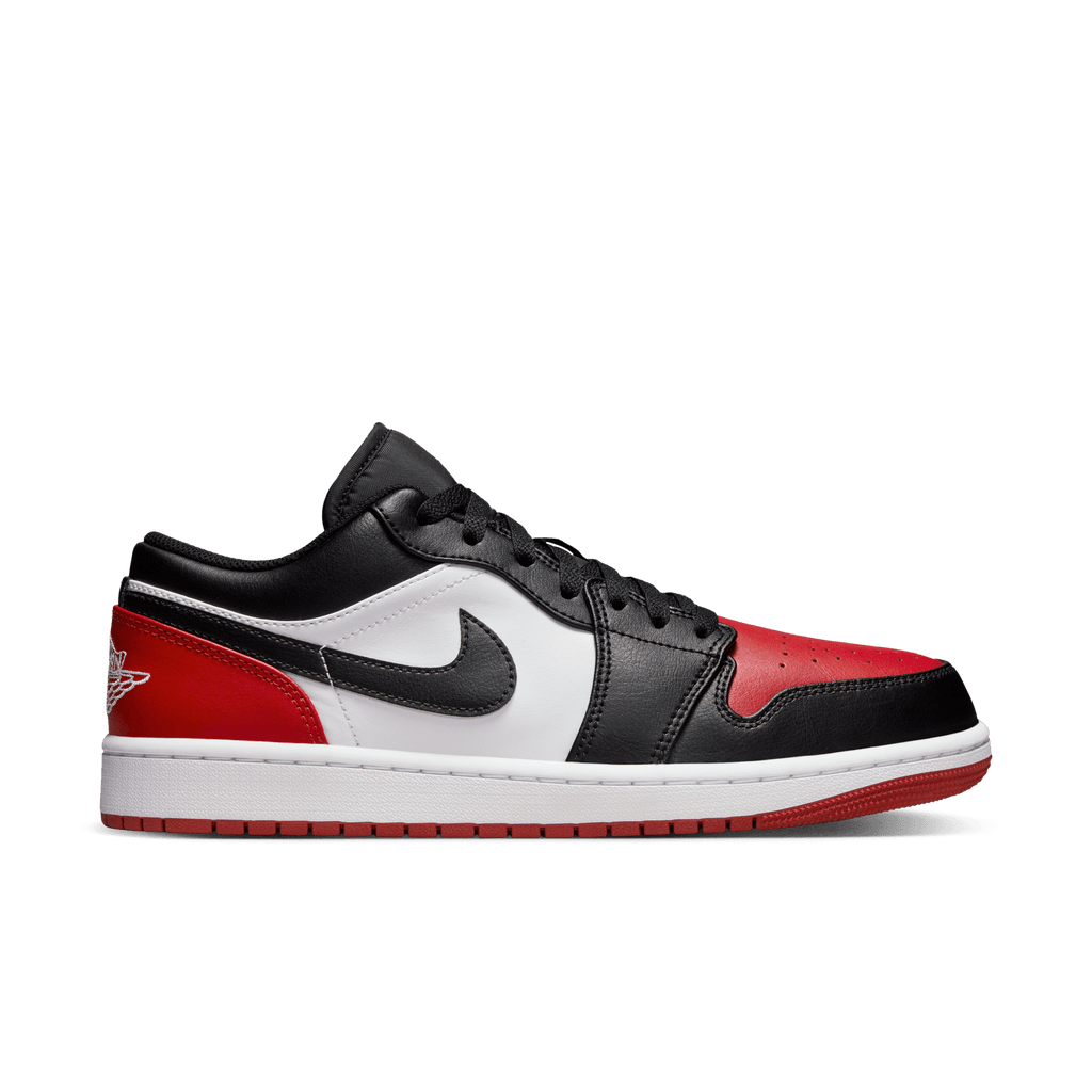 Men's Air Jordan 1 Low "Bred Toe 2.0"