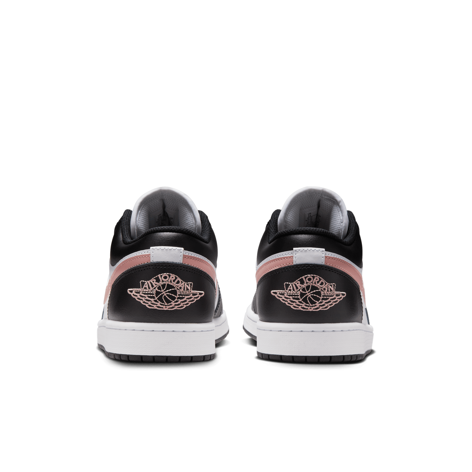 Men's Air Jordan 1 Low "Black Rust Pink"