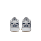 Big Kids' Air Jordan 1 Low "White Neutral Grey Gum"