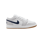 Big Kids' Air Jordan 1 Low "White Neutral Grey Gum"
