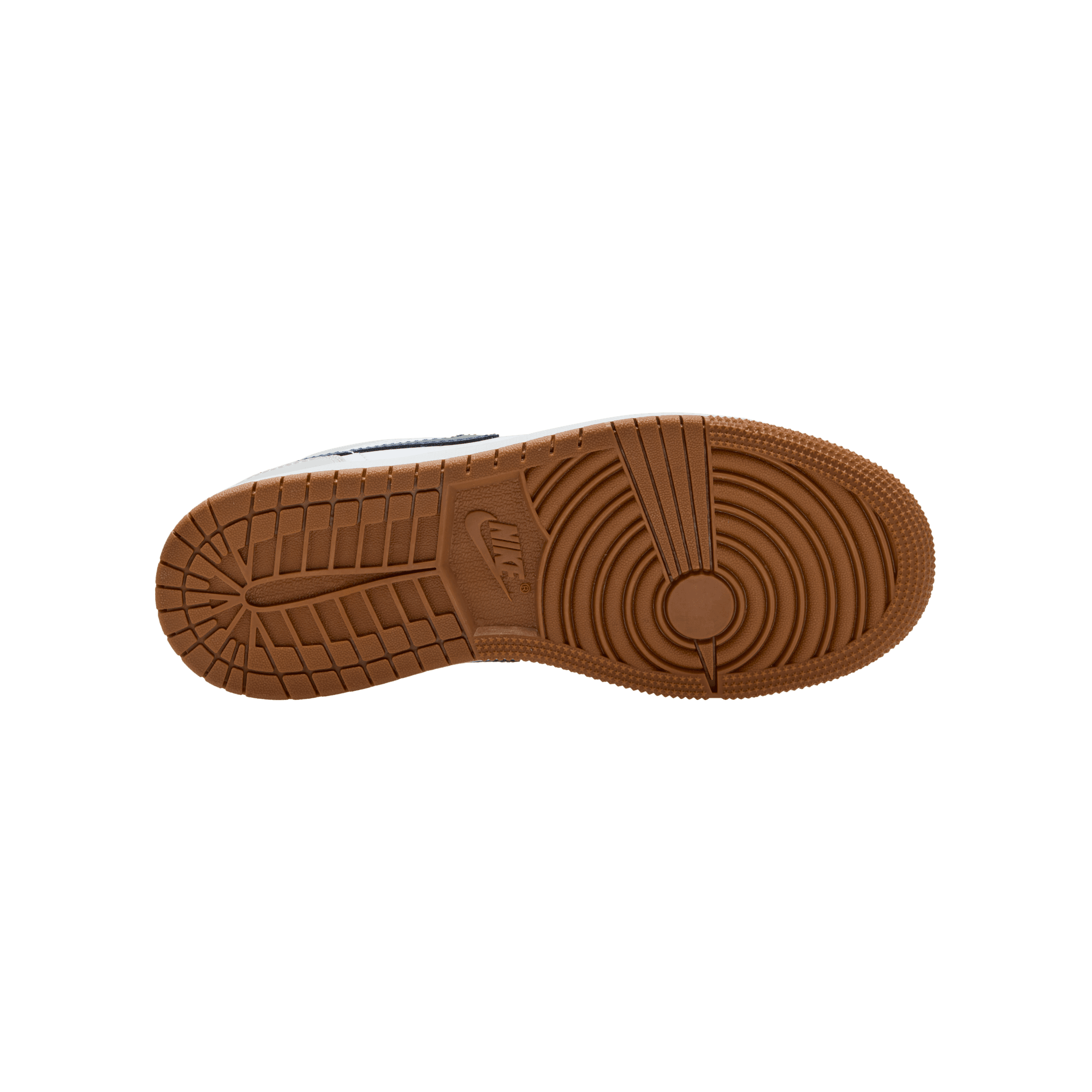 Big Kids' Air Jordan 1 Low "White Neutral Grey Gum"