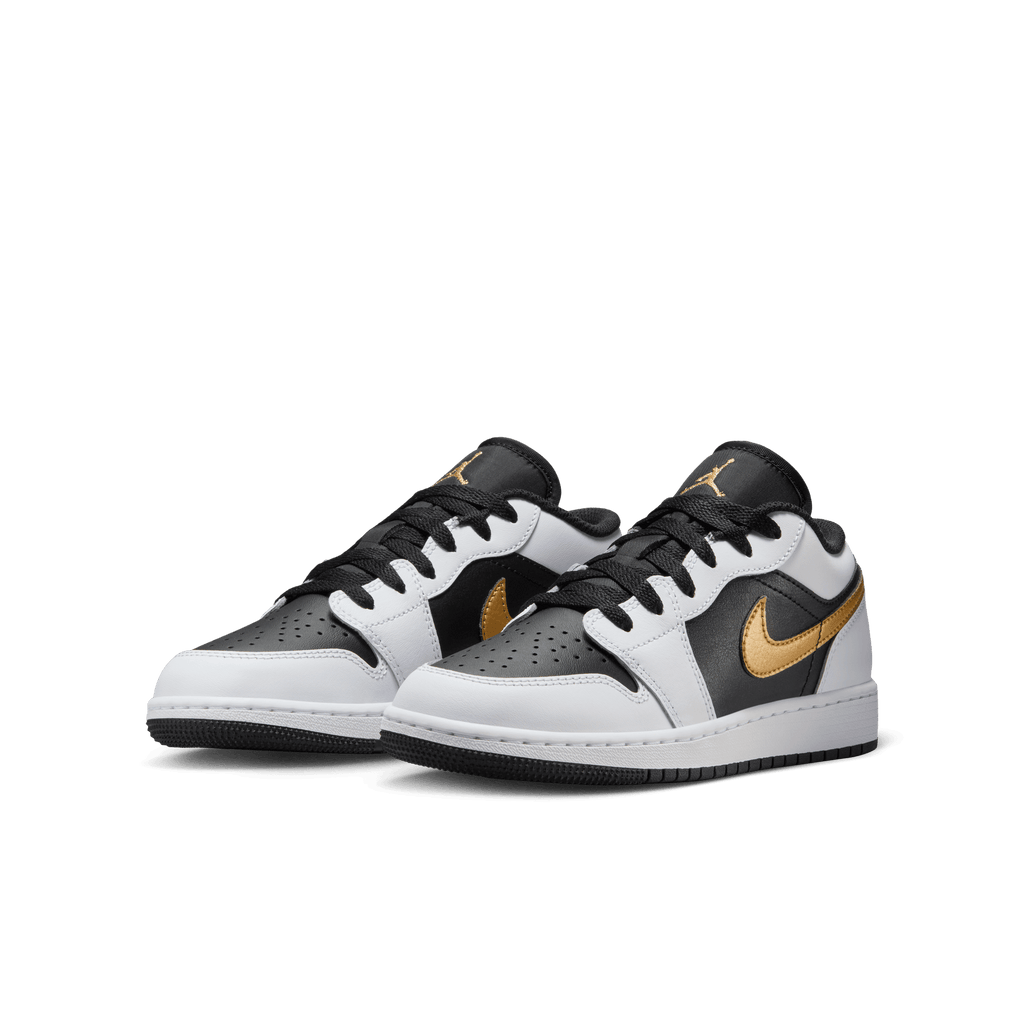 Big Kids' Air Jordan 1 Low "Gold Swoosh"