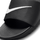 Boy's Nike Kawa Slides "Black"