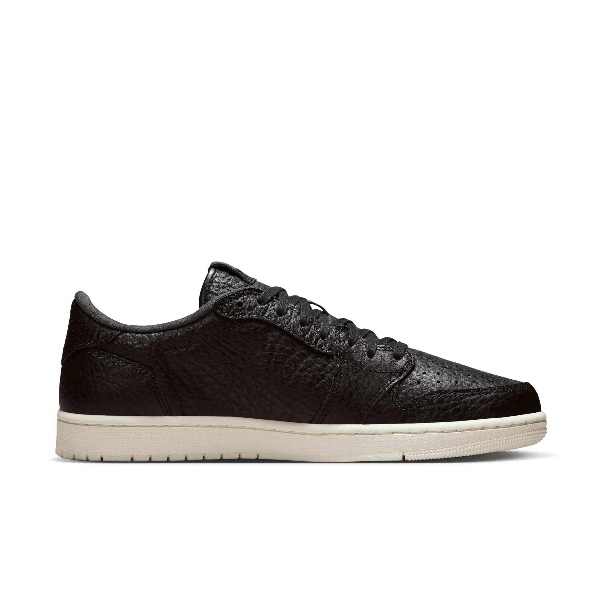 Men's Air Jordan 1 Retro Low NS "Swoosh less Black"