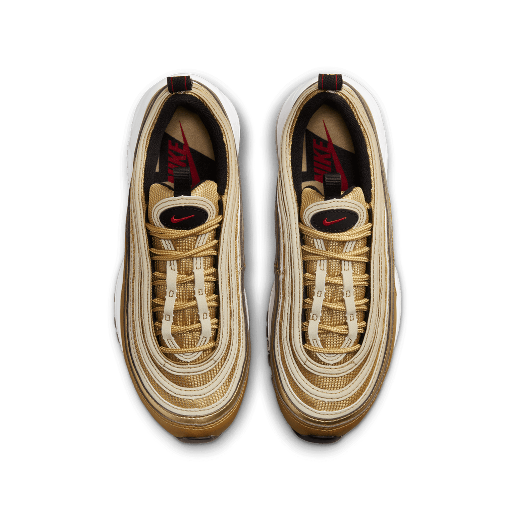 Big Kids' Nike Air Max 97 "Metallic Gold "