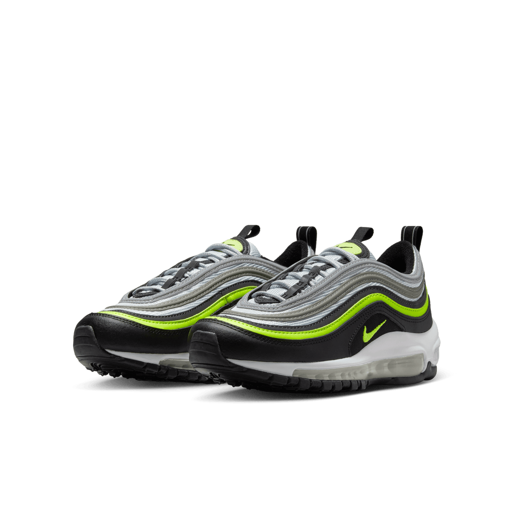 Big Kids’ Nike Air Max 97 "Platinum Black Volt"