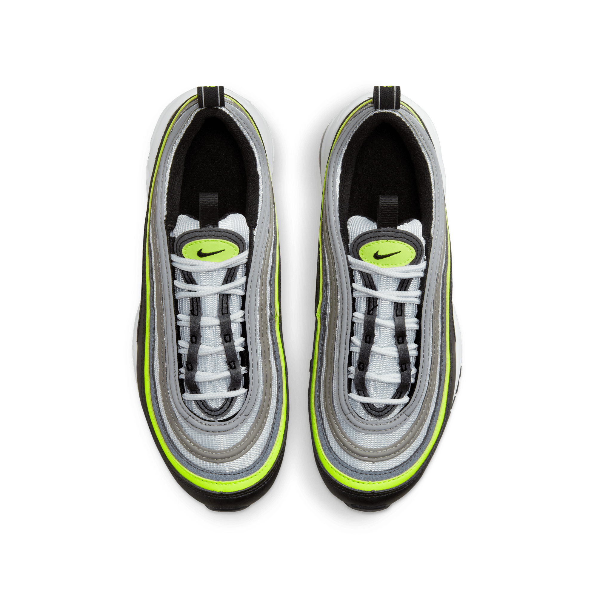 Big Kids’ Nike Air Max 97 "Platinum Black Volt"
