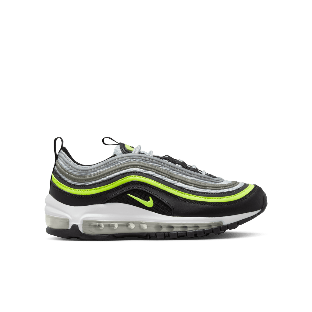 Big Kids’ Nike Air Max 97 "Platinum Black Volt"