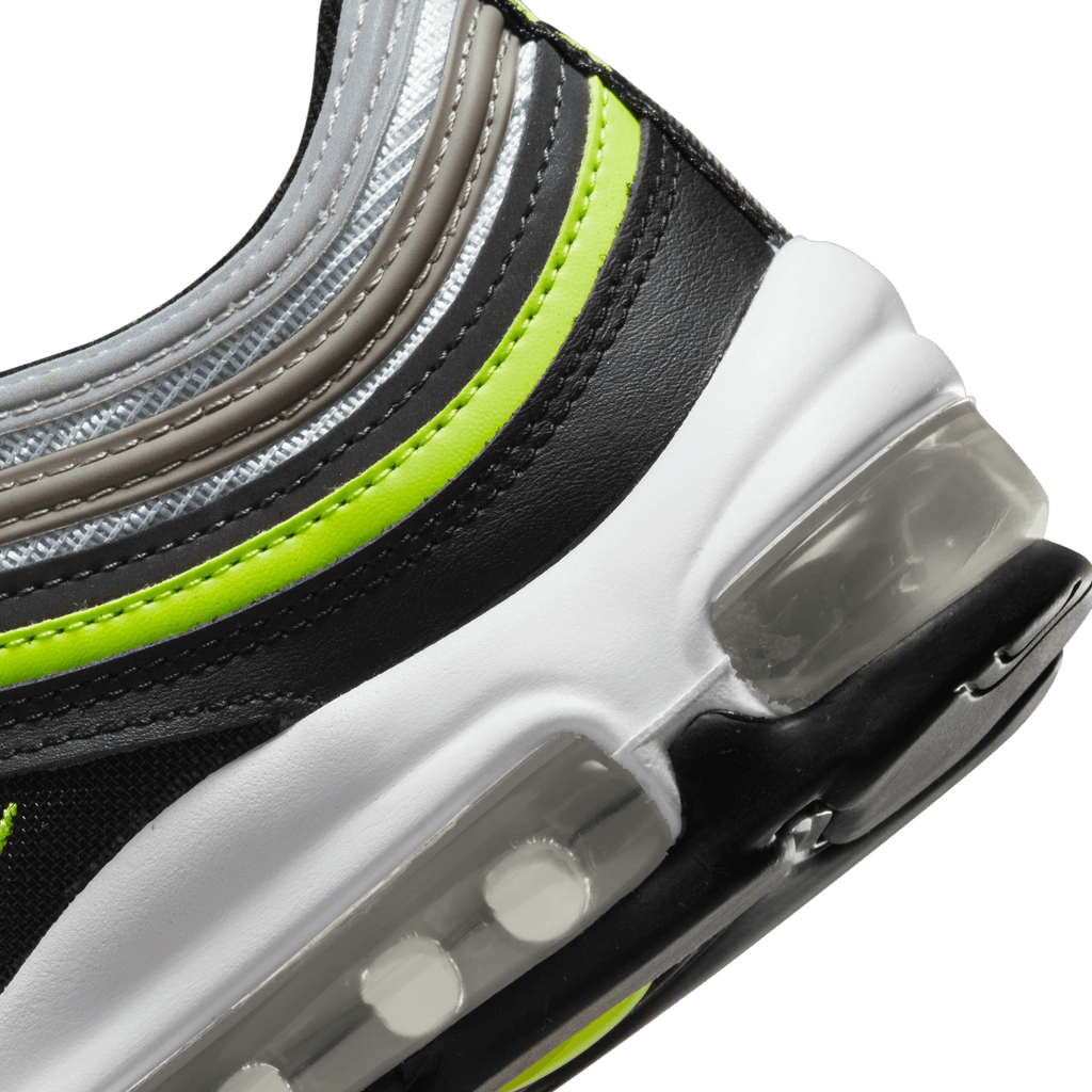 Big Kids’ Nike Air Max 97 "Platinum Black Volt"