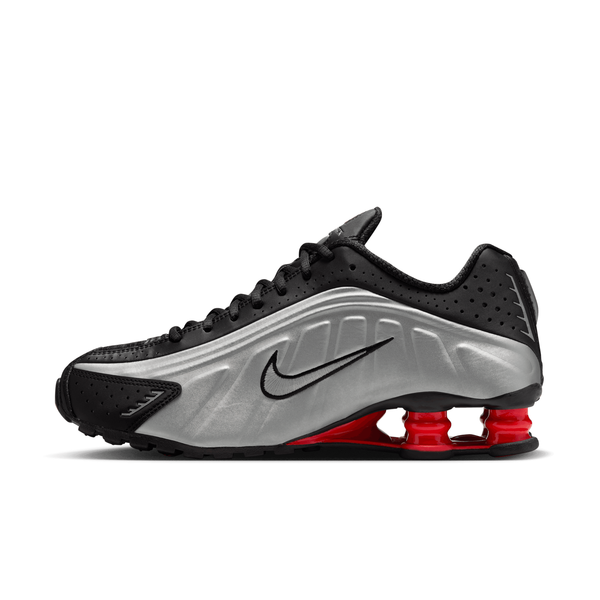 Women's Nike Shox R4 "Black Metallic Silver"