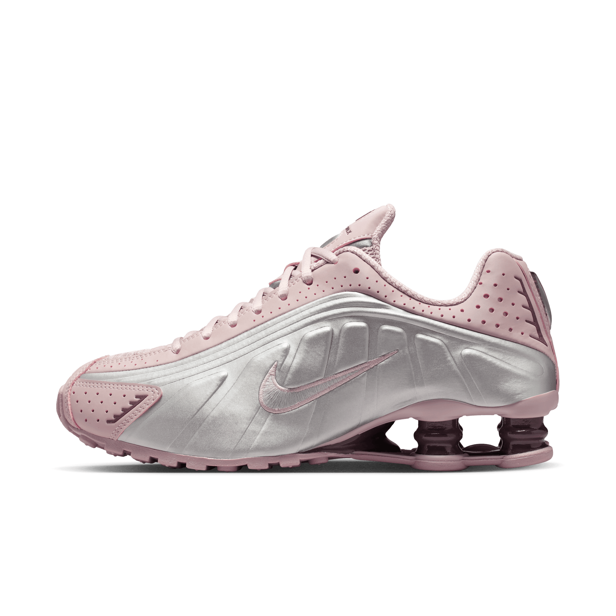 Women's Nike Shox R4 "Particle Rose Tattoo Metallic Silver"