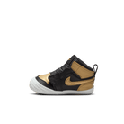 Baby/Toddler Jordan 1 Baby Crib Bootie "Metallic Gold "