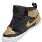 Baby/Toddler Jordan 1 Baby Crib Bootie "Metallic Gold "
