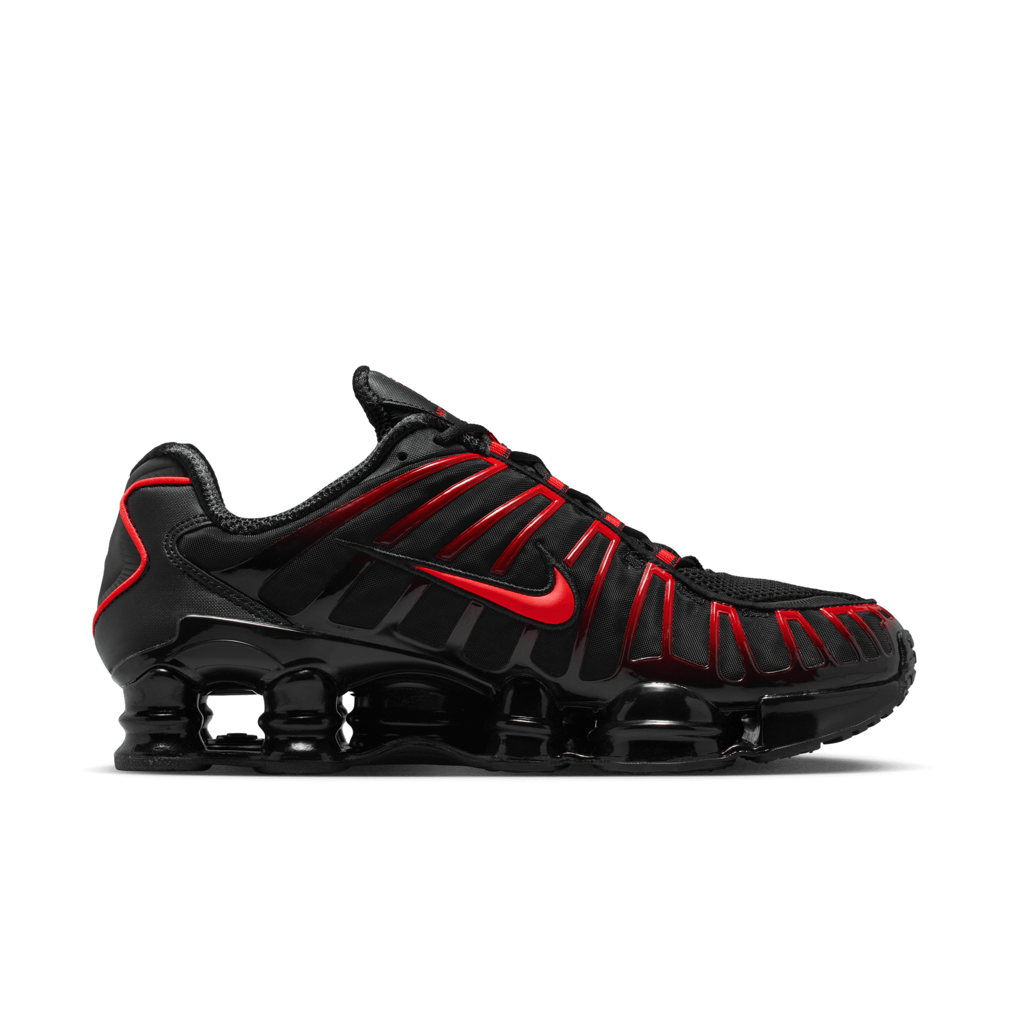 Men's Nike Shox TL "Black Light Crimson"