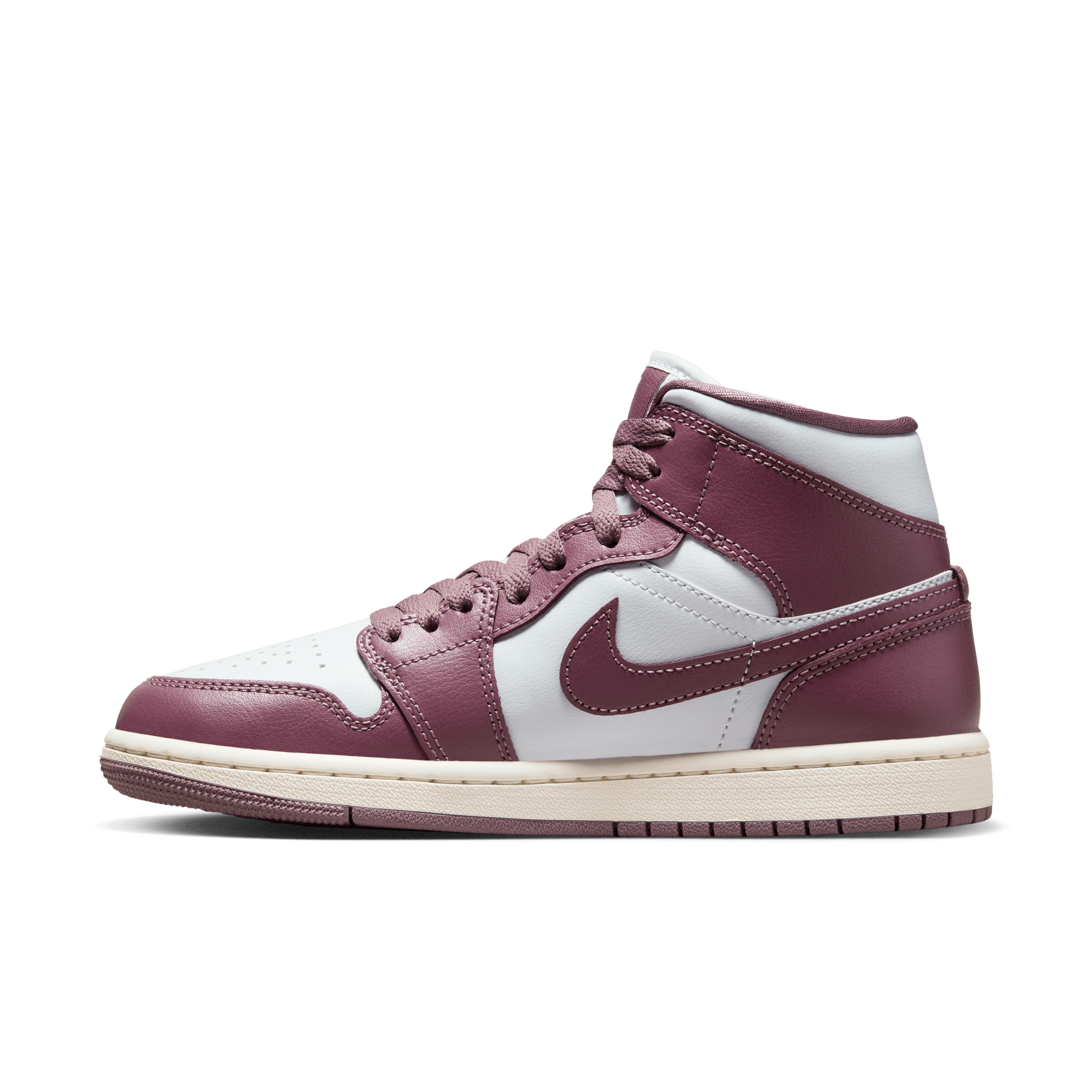 Jordan 1 mid bordeaux on sale
