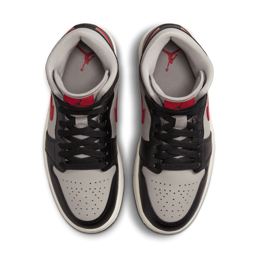 Women's Air Jordan 1 Mid "Black College Grey"