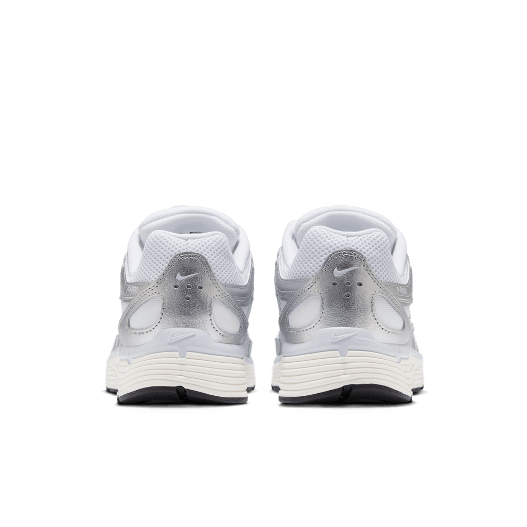 Women's Nike P-6000 "White Metallic Silver"