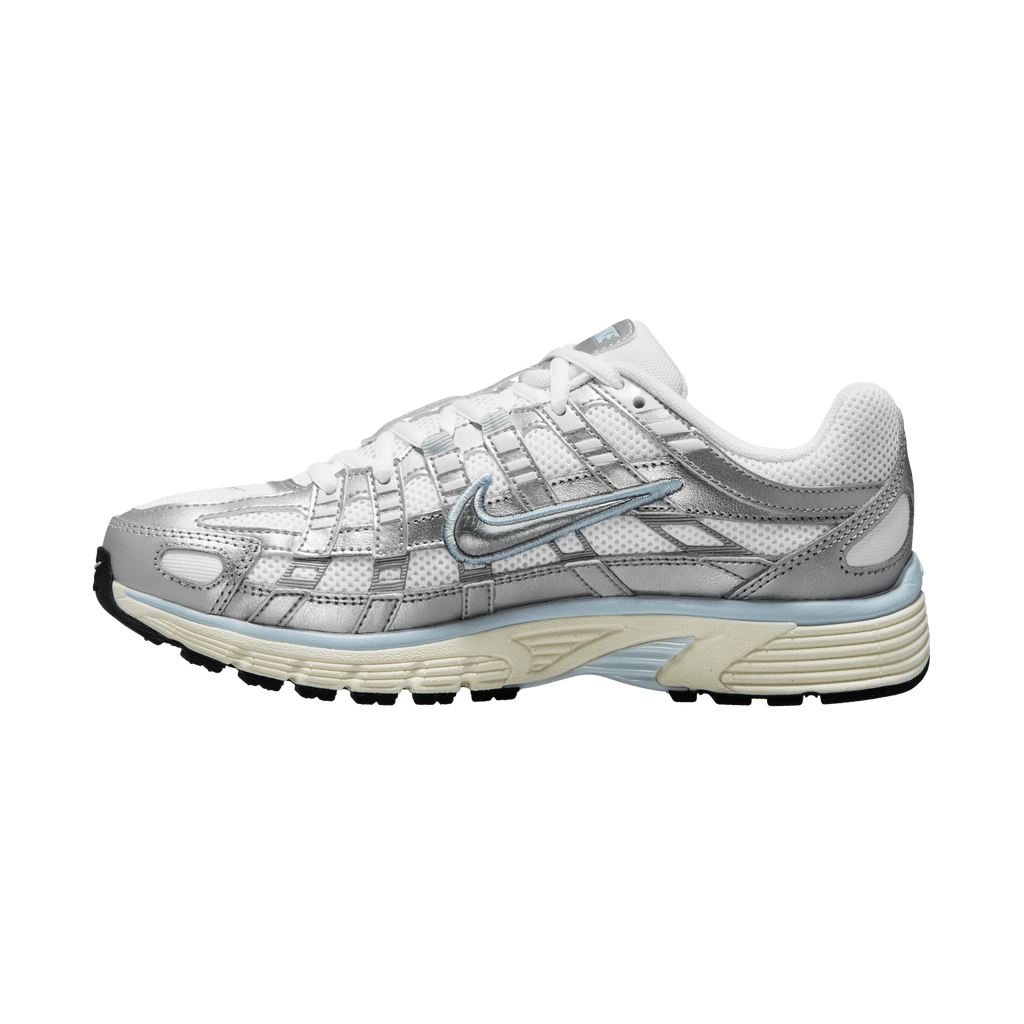 Women's Nike P-6000 "White Metallic Silver"