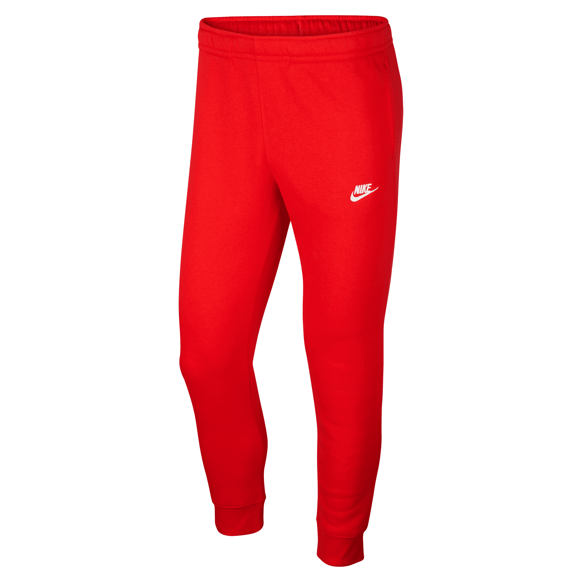 Nike sportswear club fleece joggers red hotsell