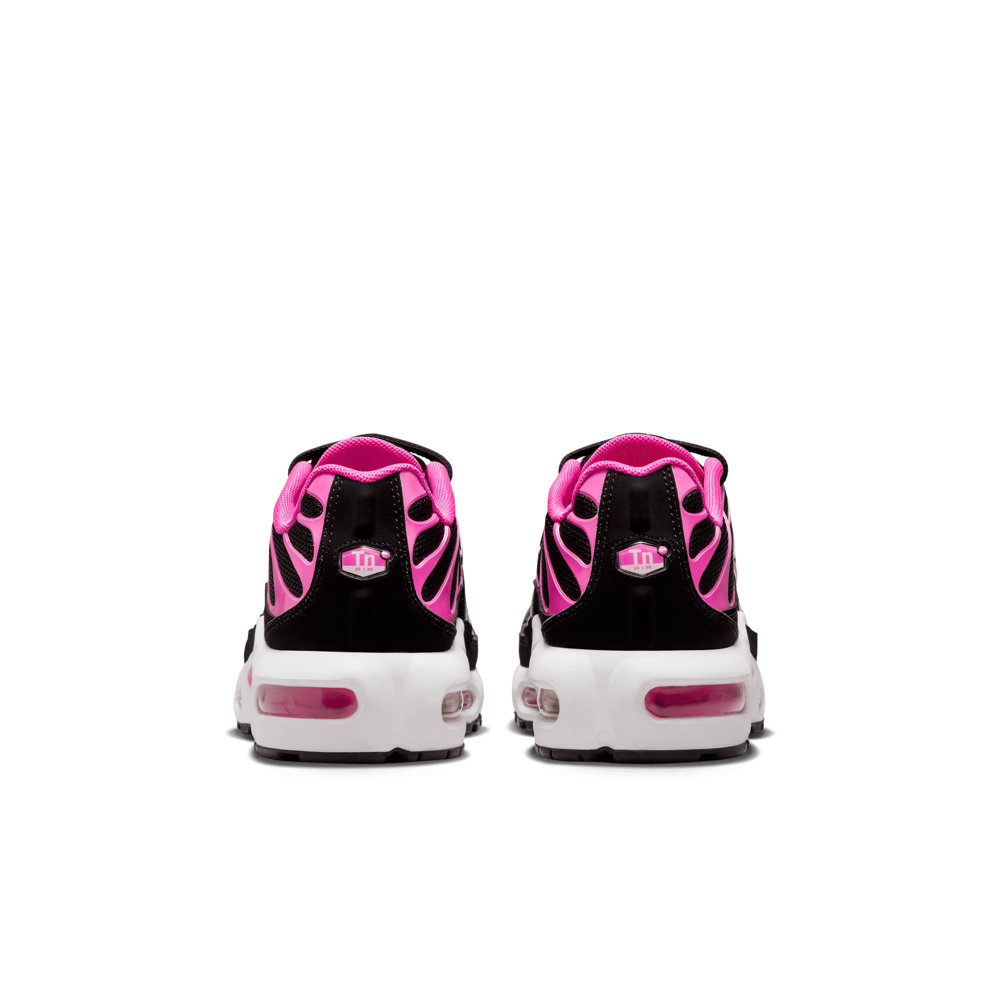 Big Kids' Nike Air Max Plus "Black Laser Fuchsia"