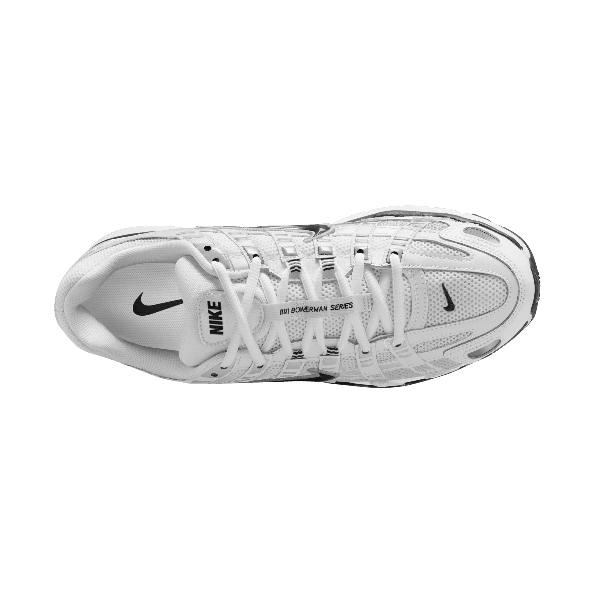 Men's Nike P-6000 "White Metallic Silver Black"