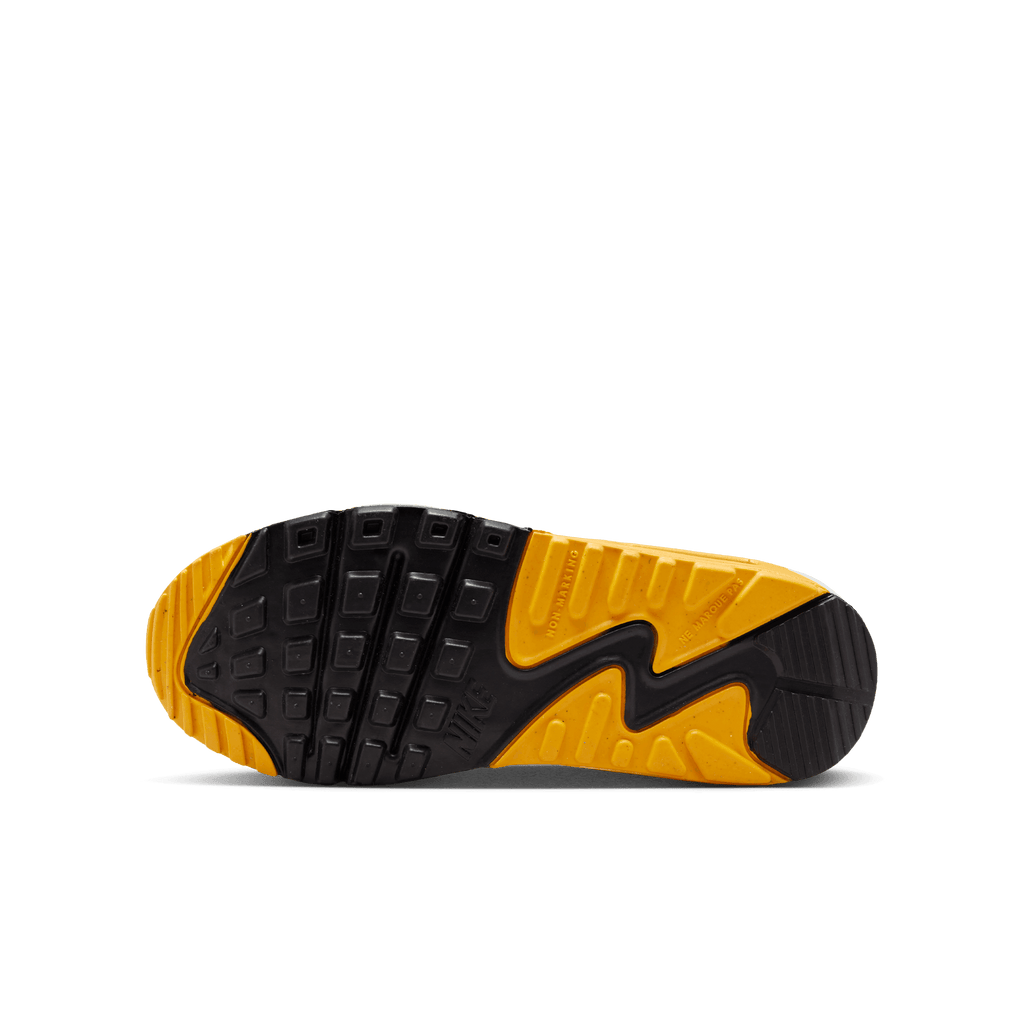 Big Kids' Nike Air Max 90 LTR "Black University Gold"