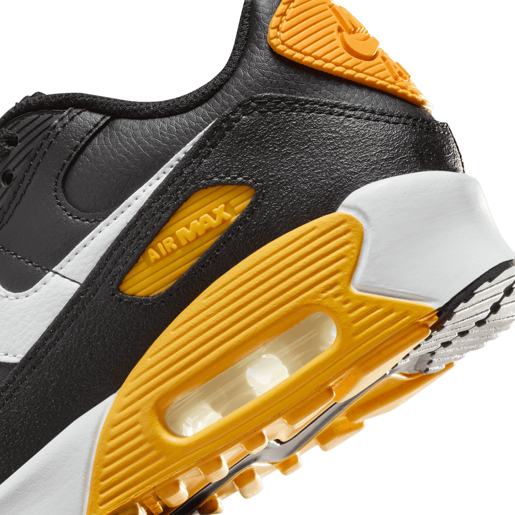 Big Kids' Nike Air Max 90 LTR "Black University Gold"