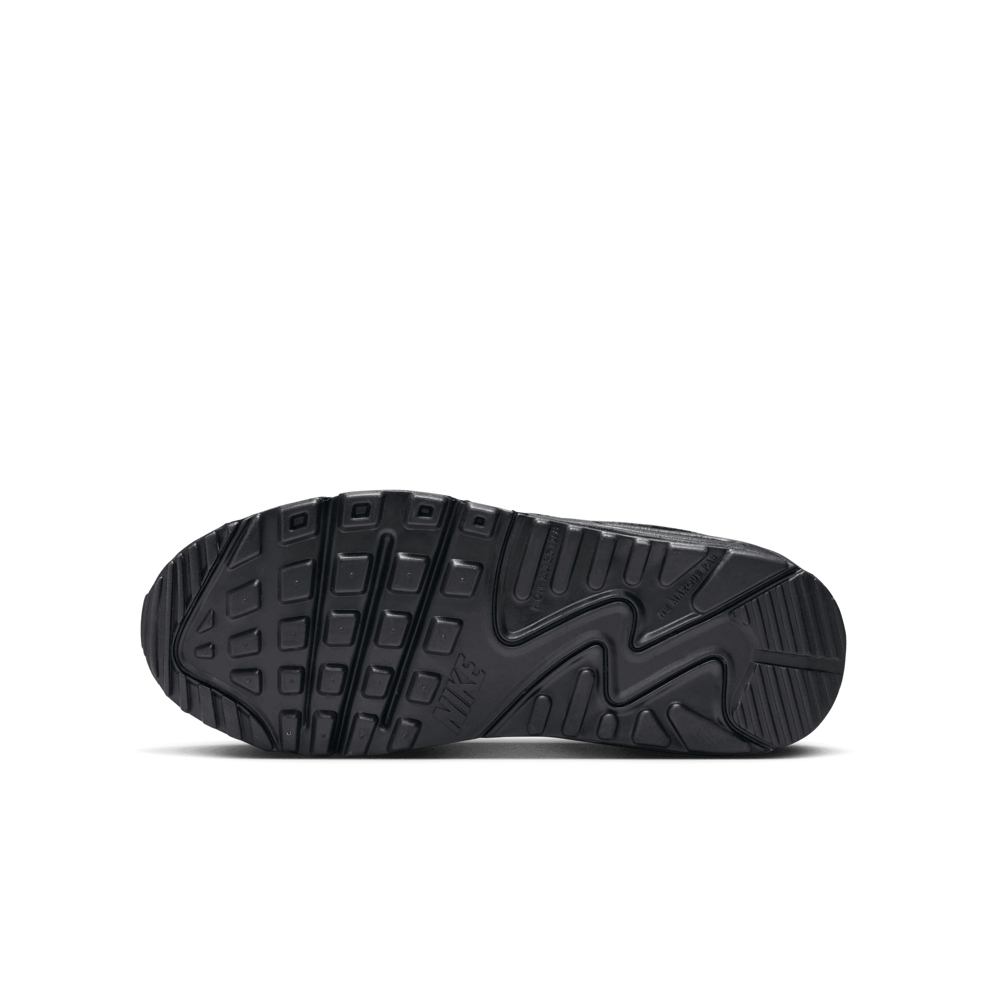Big Kids’ Nike Air Max 90 LTR "Triple Black"