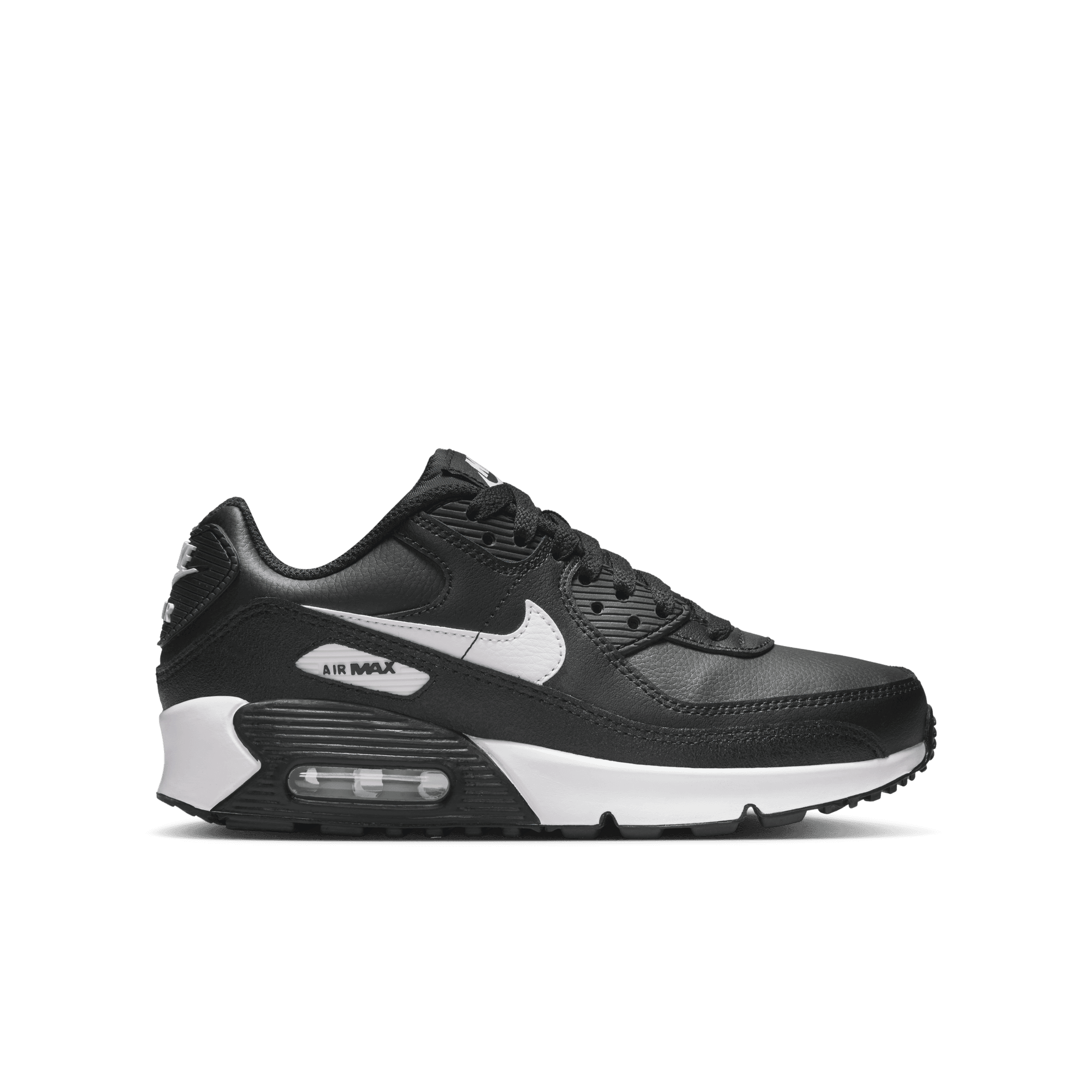 Big Kids’ Nike Air Max 90 LTR "Black White"
