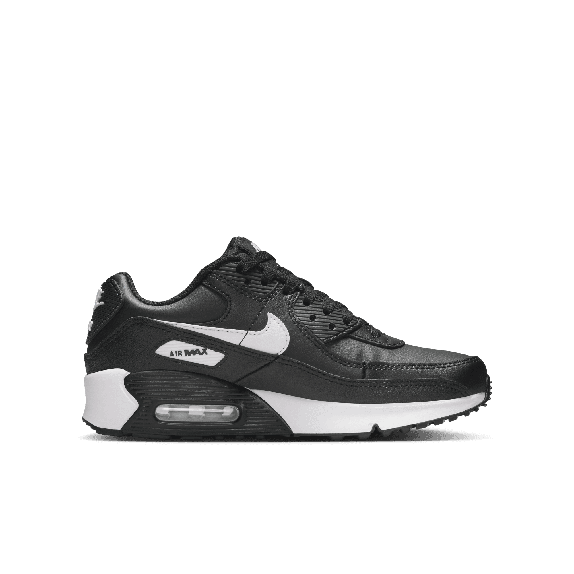Big Kids’ Nike Air Max 90 LTR "Black White"