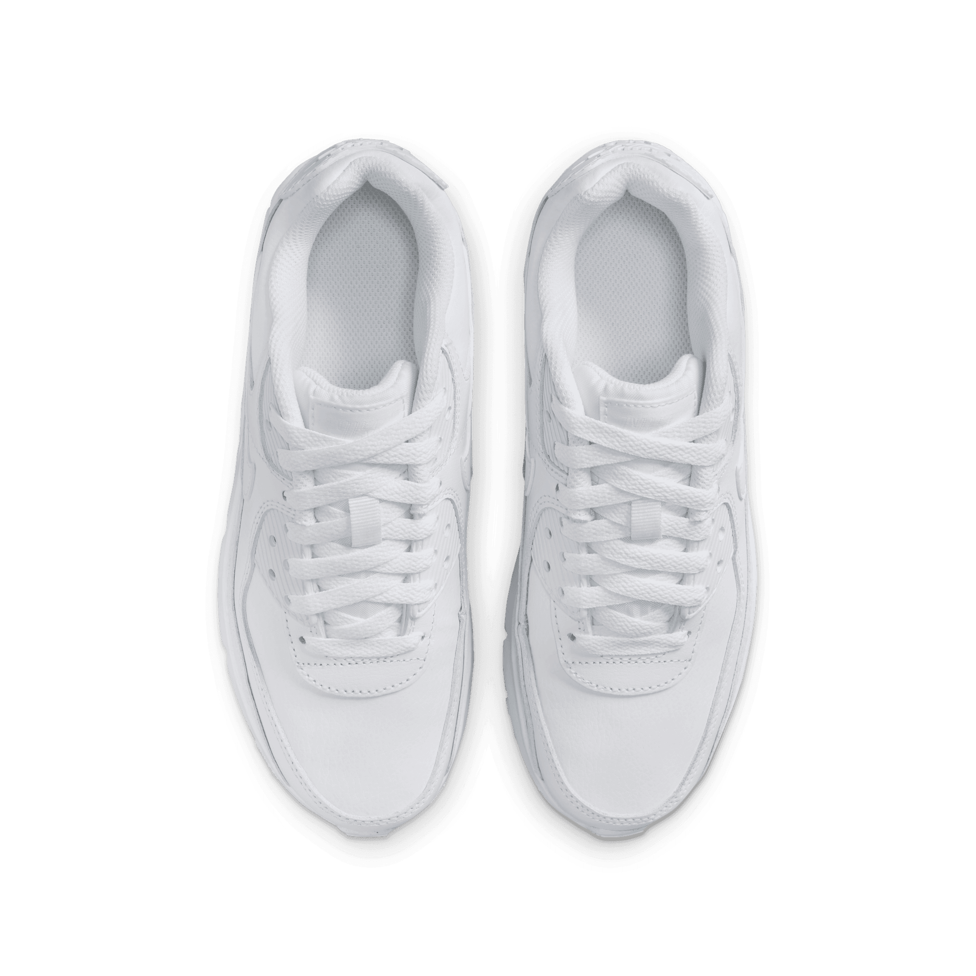 Big Kids’ Nike Air Max 90 LTR "White Metallic Silver"