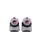 Big Kids' Nike Air Max 90 LTR "White Pink Foam Armory Navy Wolf Grey"