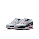 Big Kids' Nike Air Max 90 LTR "White Pink Foam Armory Navy Wolf Grey"