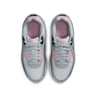 Big Kids' Nike Air Max 90 LTR "White Pink Foam Armory Navy Wolf Grey"